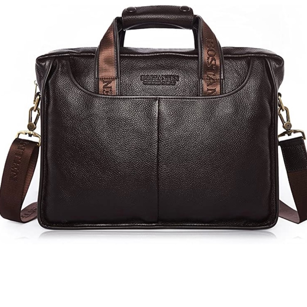 Bostanten leather Briefcase New w/o tag